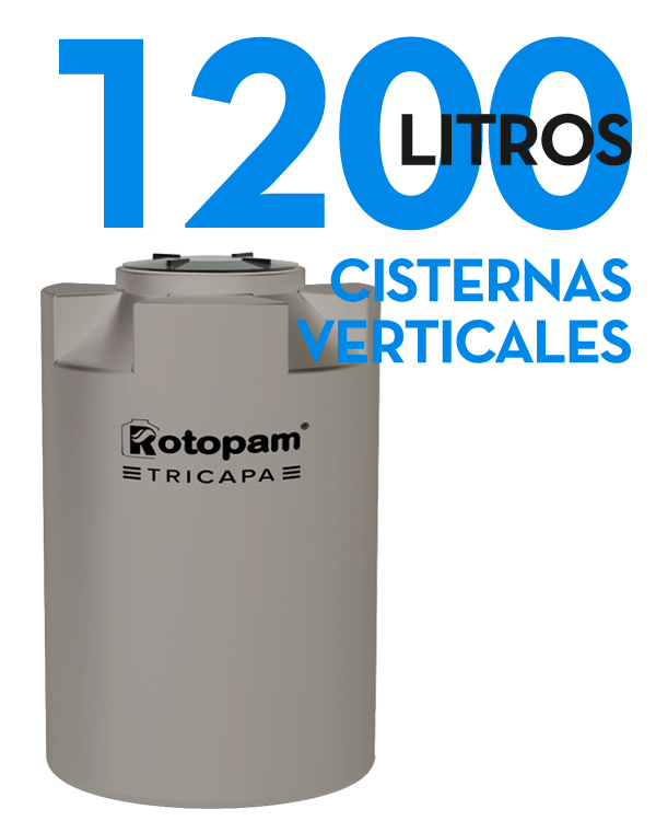 Rotopam - Cisterna Vertical 1200 Litros