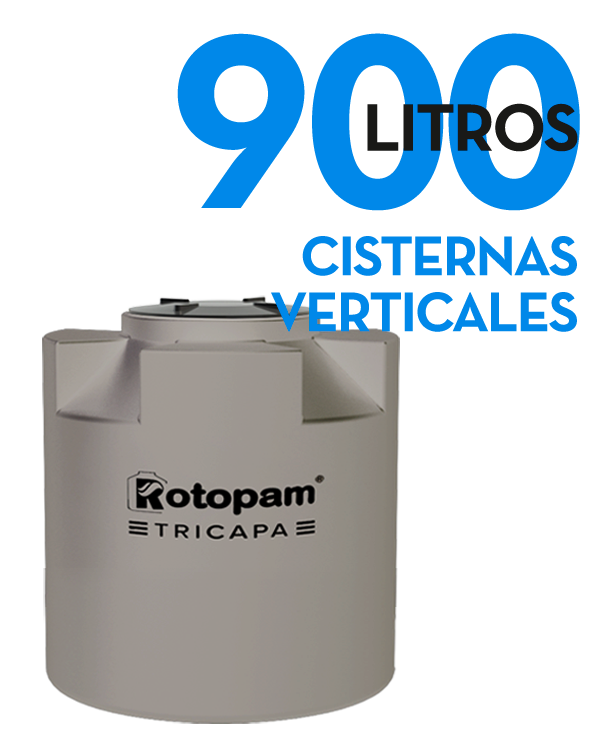 Rotopam - Cisterna Vertical 900 Litros